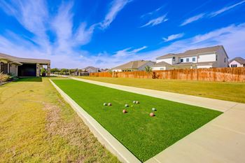 Bocce ball court